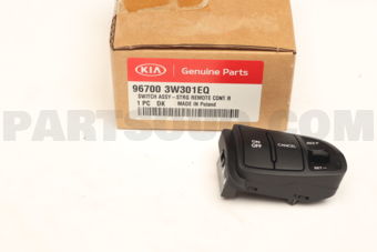 967003W301EQ SWITCH ASSY-STRG REMOTE CONT R