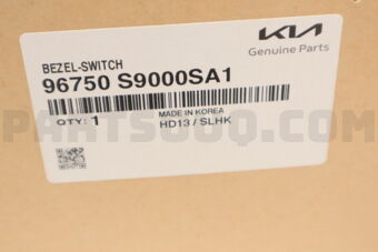 96750S9000SA1 BEZEL-SWITCH