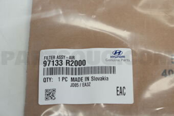 97133R2000 FILTER ASSY-AIR