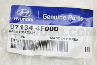 971344F000 CASE-HVAC,LH