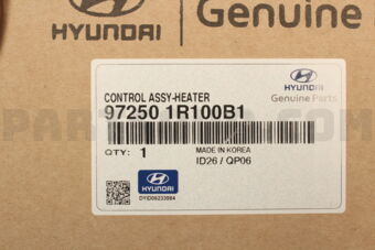 972501R100B1 CONTROL ASSY-HEATER