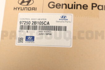972502B105CA CONTROL ASSY-HEATER