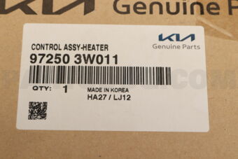 972503W011 CONTROL ASSY-HEATER