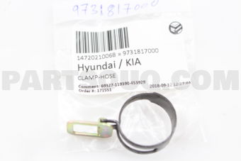 9731817000 CLIP-HOSE