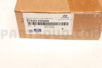 97643H2000 PULLEY ASSY-A/CON COMPRESSOR