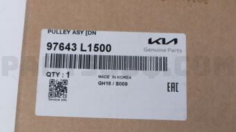 97643L1500 PULLEY ASSY-A/CON COMPRESSOR