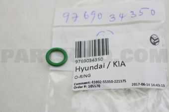 9769034350 O-RING