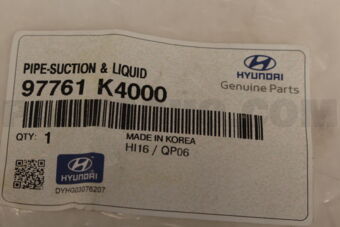 97761K4000 PIPE-SUCTION &amp; LIQUID