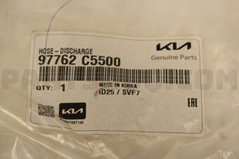 97762C5500 HOSE-DISCHARGE