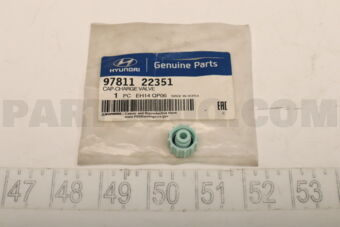 9781122351 CAP-CHARGE VALVE