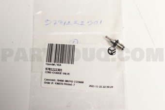 9781222301 CORE-CHARGE VALVE