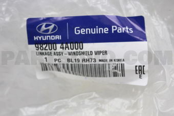 982004A000 LINKAGE ASSY-W/WPR