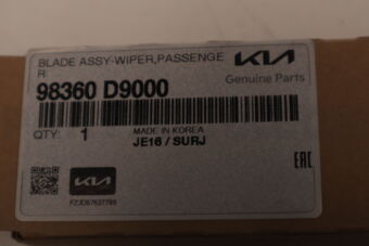 98360D9000 BLADE ASSY-WIPER,PASSEGER