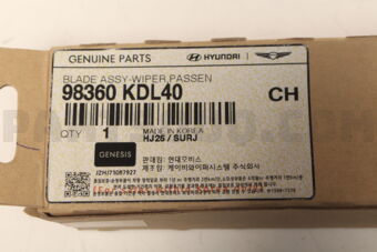 98360KDL40 BLADEASSY-WIPERPAS