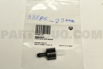 9888629000 CHECK VALVE ASSY-WASHER