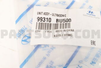 99310BU500 UNIT ASSY-ULTRASONIC