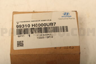 99310H6000UB7 ULTRASONIC SENSOR ASSY-P.A.S