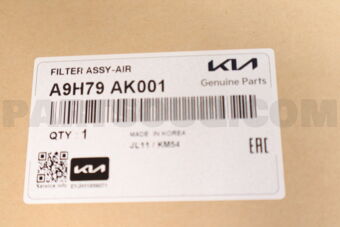 A9H79AK001 FILTER-AIR-GENACCS