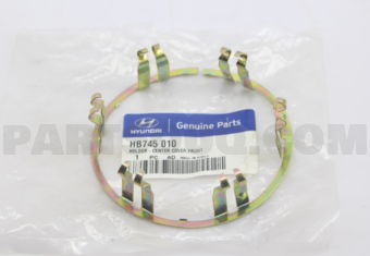 HB745010 HOLDER-CTR COVER,FR
