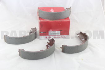 K0BL12638Z SHOE & LINING KIT-BRAKE