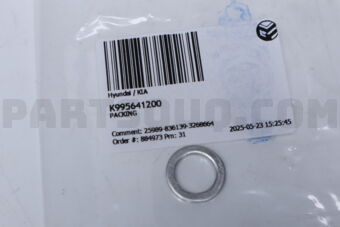 K995641200 PACKING