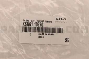 KSN6110270 GASKET SET