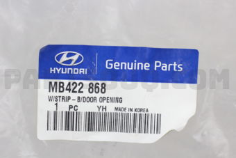 MB422868 W/STRIP-B/DOOR OPENING