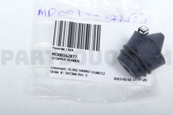 MD00162877 STOPPER-RUBBER