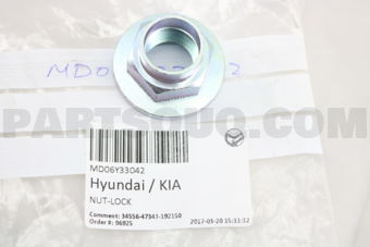 MD06Y33042 NUT-LOCK