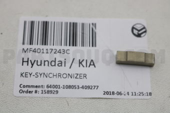 MF40117243C KEY-SYNCHRONIZER