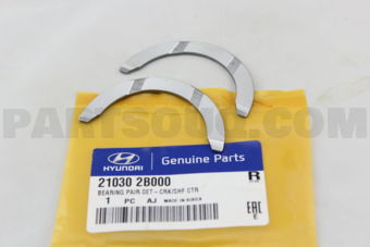 210302B000 BEARING PAIR SET-CRK/SHF CTR