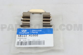 58144M1000 SPRING-PAD