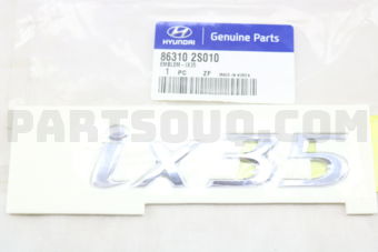 863102S010 EMBLEM-IX35