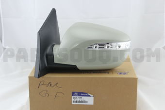 876102S390 MIRROR ASSY-RR VIEW,LH