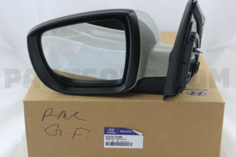 876102S390 MIRROR ASSY-RR VIEW,LH