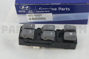 935703S000RAS SWITCH ASSY-POWER WINDOW,MAIN