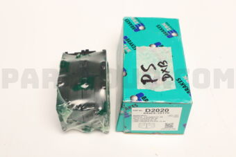 D2020 BRAKE PAD FR FJ CRUISER (GSJ1_) 4.0 4WD (GSJ15_) [05-18]