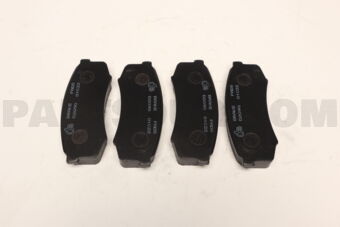 D2090 IBK Automotive BRAKE PAD RR TOYOTA LAND CRUISER PRADO NM [03-10]