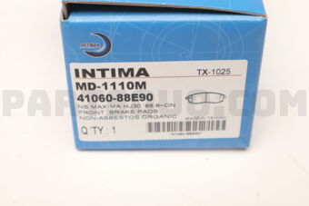 MD1110M BRAKE PAD