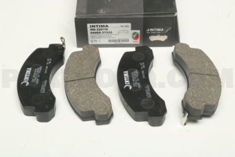 MD2207M BRAKE PAD FRONT