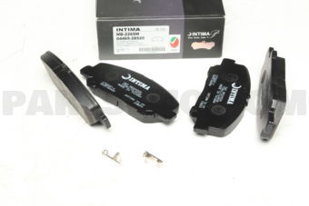 MD2265MGDB3455 BRAKE PAD FRONT