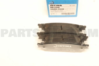 MD2349 BRAKE PAD REAR