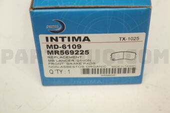 MD6109 A641KM BRAKE PAD