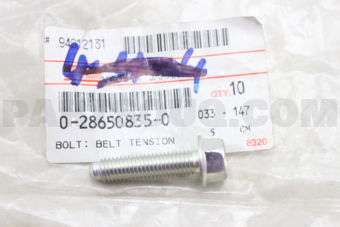 0286508350 BOLT; BELT TENS