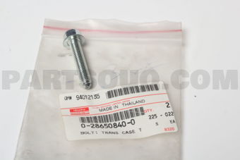 0286508400 BOLT; CLAMP