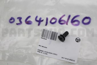 0364106160 BOLT; BRK DRUM