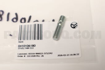 0410106180 STUD; FAN CLU