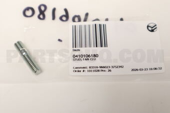 0410106180 STUD; FAN CLU