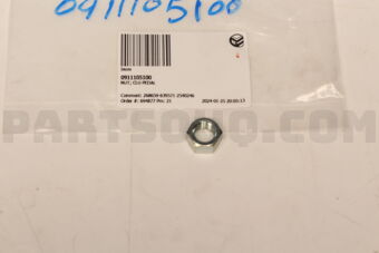 0911105100 NUT; CLU PEDAL