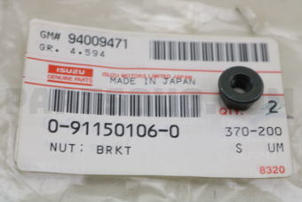 0911501060 NUT; BRKT